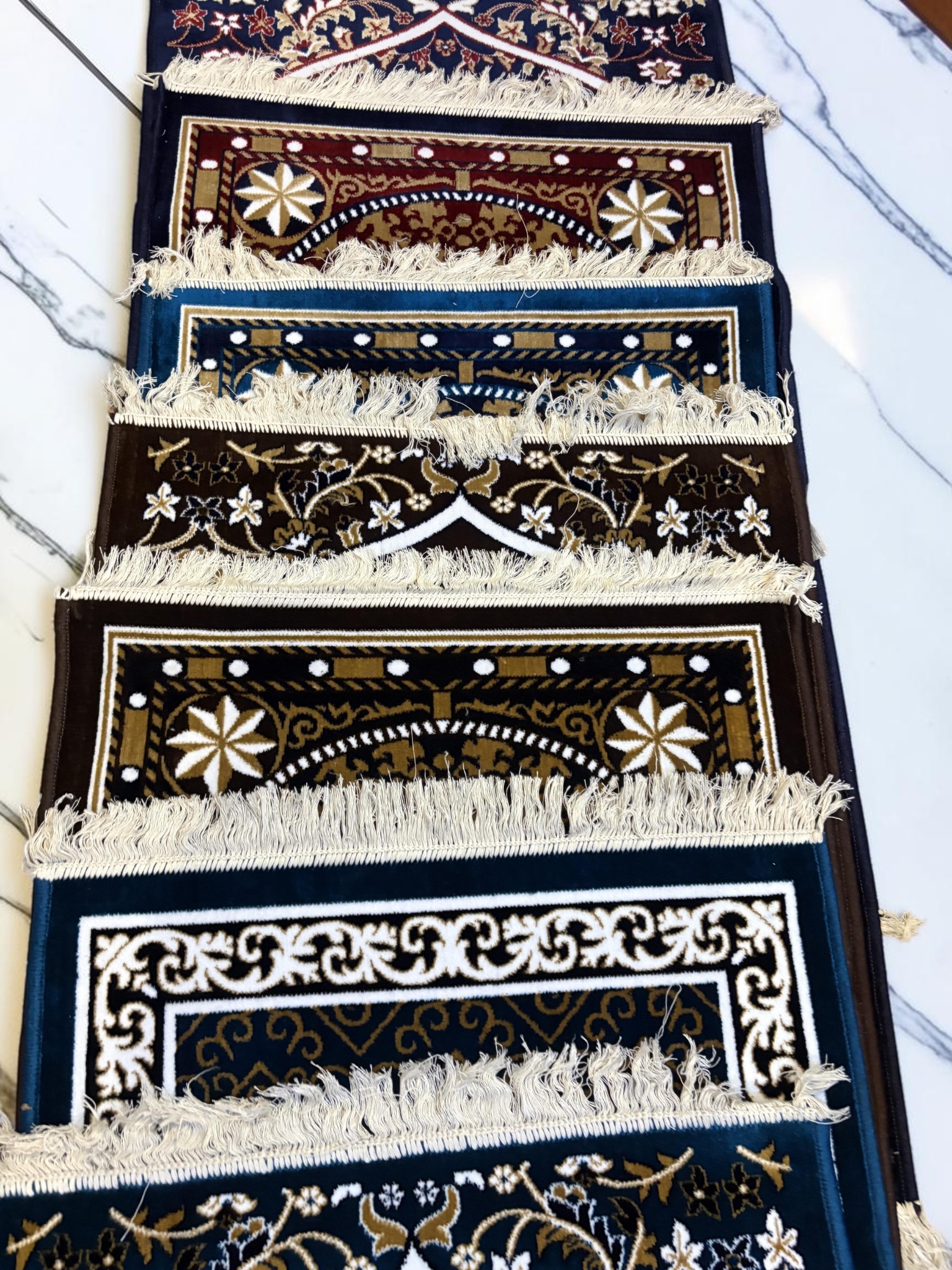 Premium Printed Carpet Material Prayer Mat, 75x120 cm