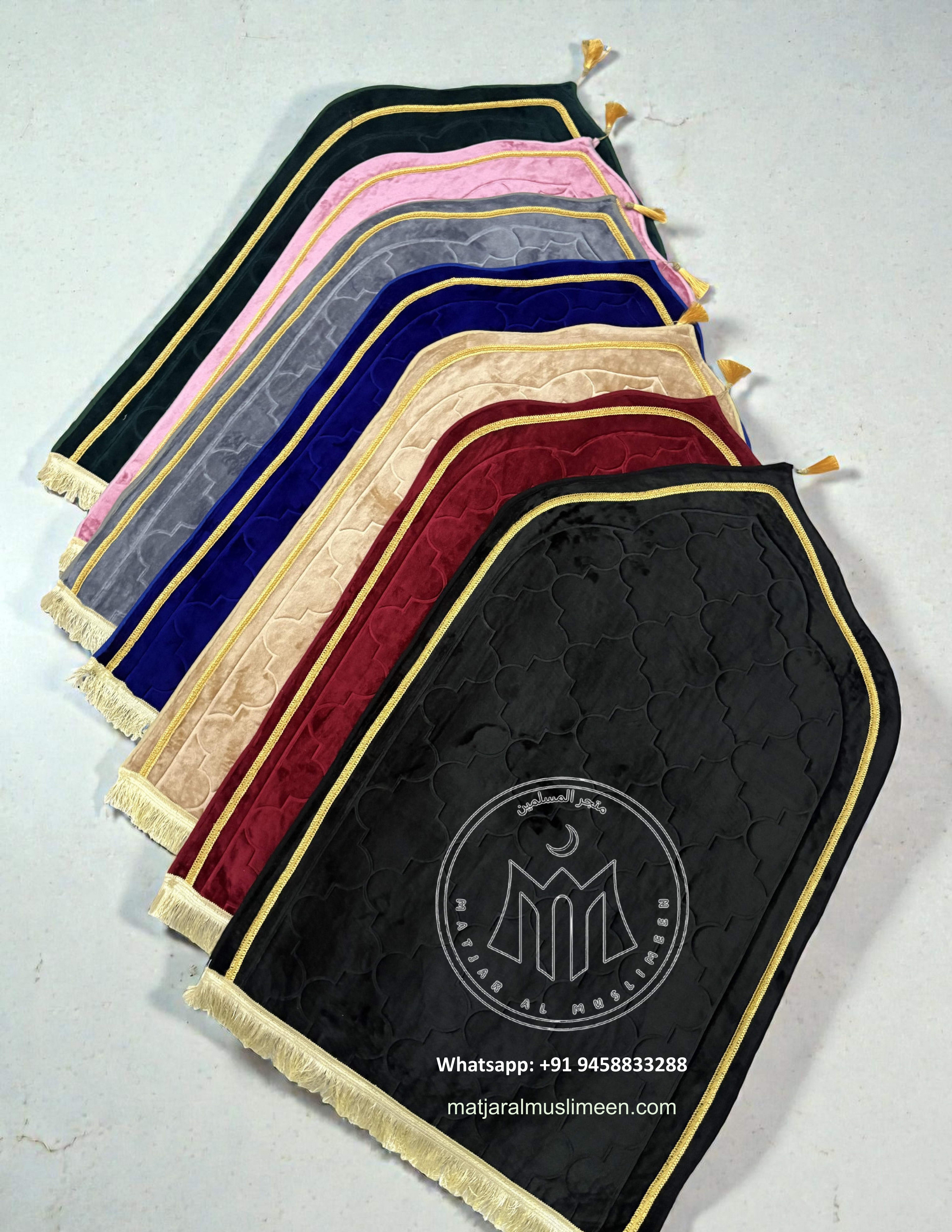 Adult Dome Cut Prayer Mat [10+ Colors] - 70x110 cm